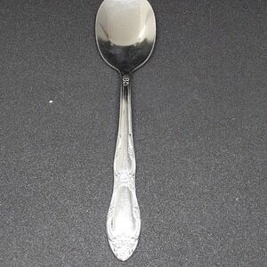 Wm A Rogers Oneida Fenway Daydream Stainless Flatware‎ Sugar Spoon